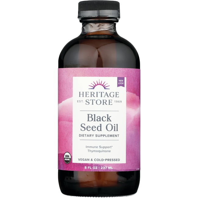 Heritage Black Seed Oil, 8 Oz