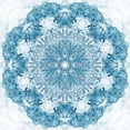 thumbnail image 3 of Nan 12x12 Black Modern Framed Museum Art Print Titled - Kaleidoscope Wing, 3 of 5