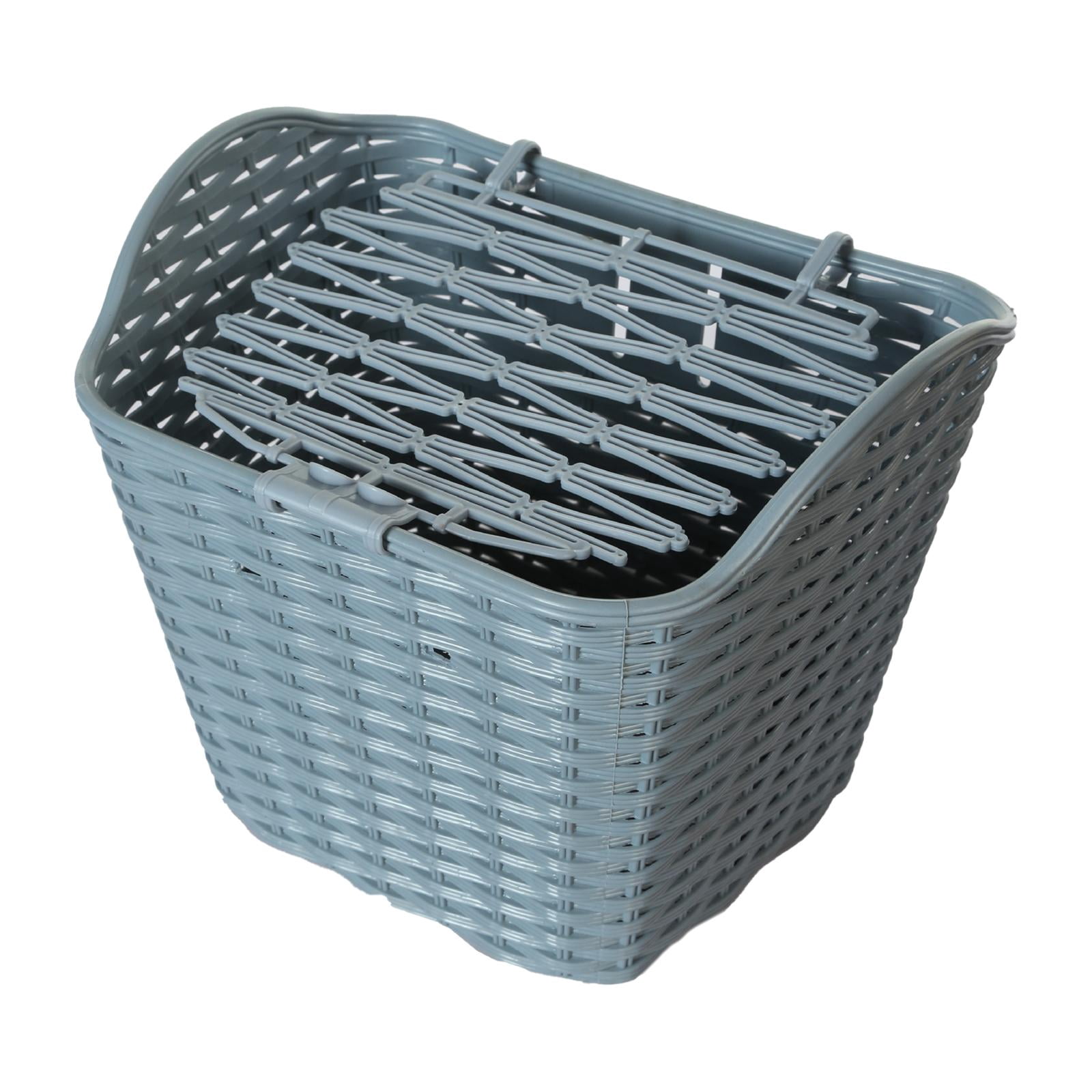 Front Basket with Cover Bike Basket for Outdoors Cycling Accessories Gray