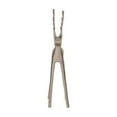 thumbnail image 2 of Holiday Time 12.7-Inch Silver Reindeer Sculpture – Christmas Tabletop Decoration, 2 of 4