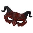 thumbnail image 3 of Scary  Half Face Accesorio decorativo Suministros para fiestas Suministro Ornamento Disfraz para Halloween Cosplay Props Girls Fancy Dress , ROJO Colco  Accesorios de Halloween, 3 of 8