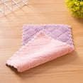 thumbnail image 2 of Agiferg Kitchen Dish Towels, Super Absorbent Kitchen Towels, Coral Fleece Cleaning Wipes, Machine Washable, 2 of 2