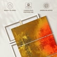thumbnail image 6 of Elephant Stock Abstract Ii Wall Art - Vertical Multi Panel Canvas - Living Room Wall Decor - Abstract Multi Panel - Gold And Yellow Decor By Greg Simanson - 32" x 50", 6 of 8