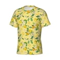 thumbnail image 3 of Rocae Lemon (2) for Men's Moisture-Wicking Crew Tee - T-Shirt for Sports, Outdoor Activities, and Casual WearMedium, 3 of 9
