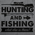 thumbnail image 2 of Mens Hunting and Fishing What Else Is There T shirt Funny Gift for Hunter Fish Graphic Tees, 2 of 9