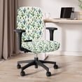 thumbnail image 3 of ZUXONGSY Cactus Office Chair Cover Set of 2 Piece Polyester Chair Protector Cover with Elastic Edge Exquisite Chair Protector Easy to Install Home Furnishing Decoration, 3 of 7