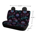 thumbnail image 4 of POLERO Gradient Dreamcatcher Full Wrap Rear Bench Seat Cover for Car Interior Automotive, Water Resistant Stretch Back Seat Cover Protectors, 4 of 4
