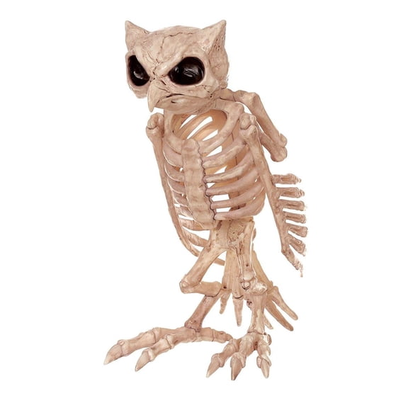 Seasons USA Owl Skeleton Halloween Decoration - 13.5 in