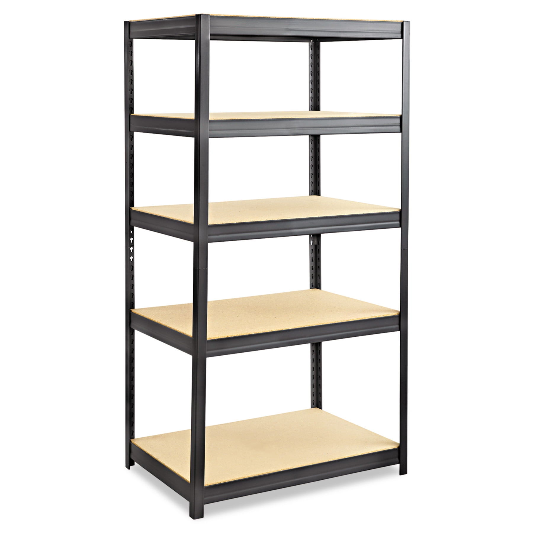 Safco Boltless Steel/Particleboard Shelving, FiveShelf, 36w x 24d x