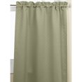 thumbnail image 1 of LORRAINE HOME FASHIONS Facettes Rideau Occultant Paire, 55 par 36 Pouces, Vert, 1 of 1