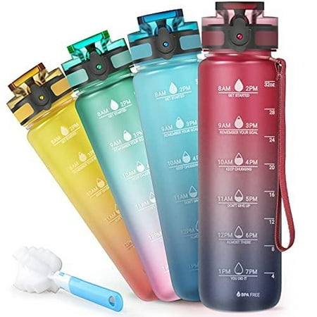 Sahara Sailor Water Bottles, 32oz Motivational Sports Water Bottle with  Time Marker - Times to Drink…See more Sahara Sailor Water Bottles, 32oz