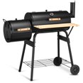 thumbnail image 1 of Costway Outdoor BBQ Grill Charcoal Barbecue Pit Patio Backyard Cooker Smoker, 1 of 10