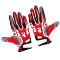 thumbnail image 1 of Guantes de bateo de fútbol, un par de guantes de fútbol, guantes de fútbol americano, guantes deportivos de fútbol diseñados meticulosamente, 1 of 14
