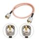 thumbnail image 2 of Cable coaxial RF de baja pérdida Conexión de cable coaxial RG-142, macho PL-259 a macho PL-259 50cm 1pcs, 2 of 4