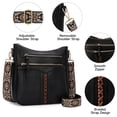 thumbnail image 6 of FALAN MULE Croosbody Bags for Women Leather Crossbody Purse Multi Pocket Shoulder Handbags, 6 of 6