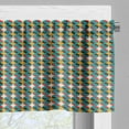 thumbnail image 5 of Ambesonne Retro Valance & Curtain, Abstract Wavy Line Art, 55"x45", Multicolor, 5 of 6