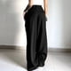 thumbnail image 4 of Gibobby pantalones deportivos mujer Pantalones tejidos ocasionales del bolsillo recto del ajuste flojo del color sólido de la moda (Negro, S), 4 of 5