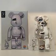 Bearbrick 400%+100% HajimeSorayama 2G Plating Robot Style 11 Inch Height Collection Gift Figure