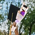 thumbnail image 3 of Foams Plastic Cloth Graduation Bear Bouquet 1Set 15x5.5x3.1In, 3 of 7