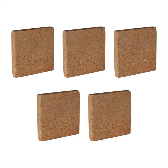 5 Pcs Pastilles de Coco pour Terreau Fibre de Coco Pastilles de Coco Sol Nutritif Plante Base Compressée Pastilles de Coco pour Terreau,5 * Briques de Coco