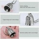 thumbnail image 5 of 2pcs Motorcycle Guardian Bell, Angel Guardian Riding Bell With Chain, Stainless Steel Motorcycle Bells Luck Riding Bell, Motorcycle Accessories Gifts(, 5 of 5
