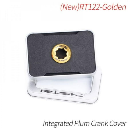 

Titanium Alloy One Tooth Plate Plum Crank Cover Screw Central Axis M20x8 Mountain Road Self XTXTR