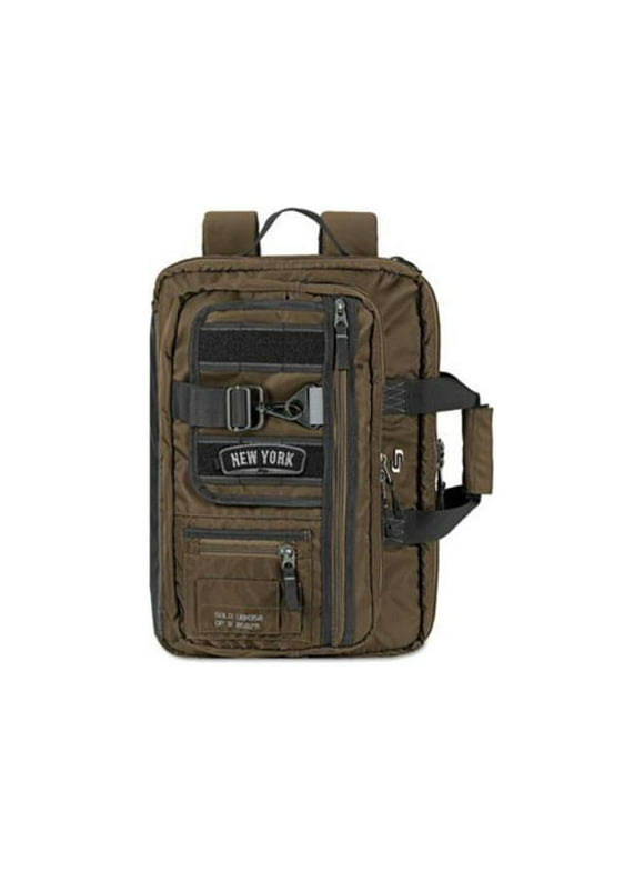Solo, USLUBN3503, Briefcase/Backpack Hybrid Bag, 1, Bronze