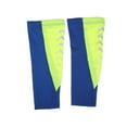 thumbnail image 6 of Unique Bargains 1 Pair Calf Leg Sleeves Blue Green Size L for Running Arthritis Joint Pain Ease Spandex, 6 of 6