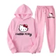 thumbnail image 4 of Sudaderas y tops deportivos de dibujos animados de Hello Kitty para hombres y mujeres, sudaderas con capucha para parejas, trajes de moda de primavera y otoño 2024, 4 of 5