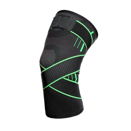 

Lixada Knee Support Professional Protectives Sports Knee Pad Outdoor Running Knee Pads Green XL