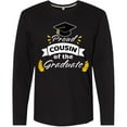 thumbnail image 3 of Inktastic Family Graduation-Proud Cousin Of The Graduate Long Sleeve T-Shirt, 3 of 5