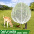 thumbnail image 4 of 2Pcs 6.5 x 8.2 ft Large Fruits Tree Netting Cover with Zipper and Drawstring - Garden Bird Netting Plant Protective Cover - Vegetable Flower Tree Mesh Barrier for Prevent, 4 of 8