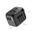 thumbnail image 3 of Multi Plug Outlet Extender with USB and Type C, Surge Protector, 7 Electrical Outlets, 1500W Rating for Home or Office Use, 3 of 9