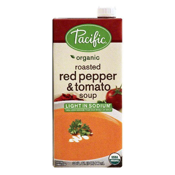Pacific natural foods light sodium organic roasted red pepper & tomato