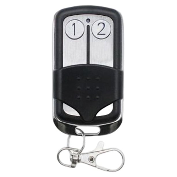 Matsuzay Interruptor de garaje de inmersión de puerta de control remoto 330Mhz Inalámbrico SMC5326 Manija Sistema de puerta Llaves Abridor de Controles remotos Negro AU800Carcasa metálica330