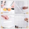 thumbnail image 3 of PENIKOKO Household Backsplash Protector Sticker Plastic Waterproof Kitchen Use 1Pack, 3 of 8