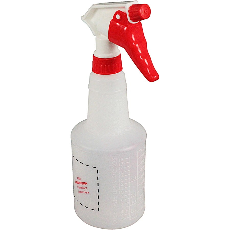 Spray Alert Sprayer - Leak Proof - 11" Height - 4.5" Width - 32 / Carton - Black