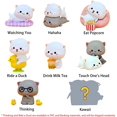 thumbnail image 1 of Figuras Blind Box HUOGUO Mitao Cat Series 2 Random Coll, 1 of 5