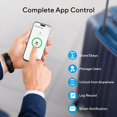 thumbnail image 4 of U-Bolt Pro Smart Lock for Keyless Entry Door Lock via Bluetooth, Smartphone, Fingerprint ID | Anti-peep Keypad, Auto Unlock | Smart Lock for Front Door, Smart Deadbolt Lock, IP65 Waterproof - Open Box, 4 of 7