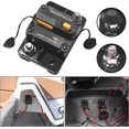 thumbnail image 3 of GFDYREE 30A Audio Inline Circuit Breaker,12V-24V Waterproof Manual Reset Fuse Inverter for Trolling Motor Auto Car RV Marine Boat Current Overload Protection, 3 of 6