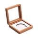 thumbnail image 1 of Vitrina de madera para la presentación de monedas con tapa transparente para medallas e insignias. Blanco, 1 of 9