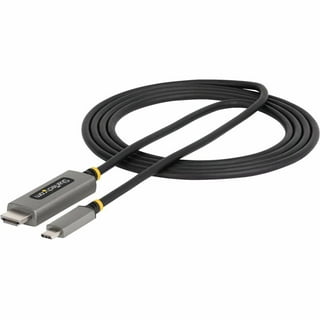 6ft (2m) USB C to DisplayPort 1.2 Cable 4K 60Hz - Bidirectional DP to USB-C  or USB-C to DP Reversible Video Adapter Cable - HBR2/HDR - USB Type C/TB3