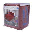 thumbnail image 4 of Mainstays Seersucker Full or Queen Solid Reversible Mini Comforter Set, 3 Piece, 4 of 4