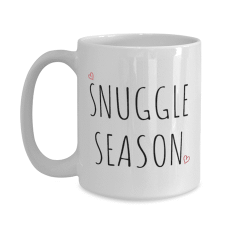 

Fall Mug - Thanksgiving Mug - Snuggle Season - 15oz White