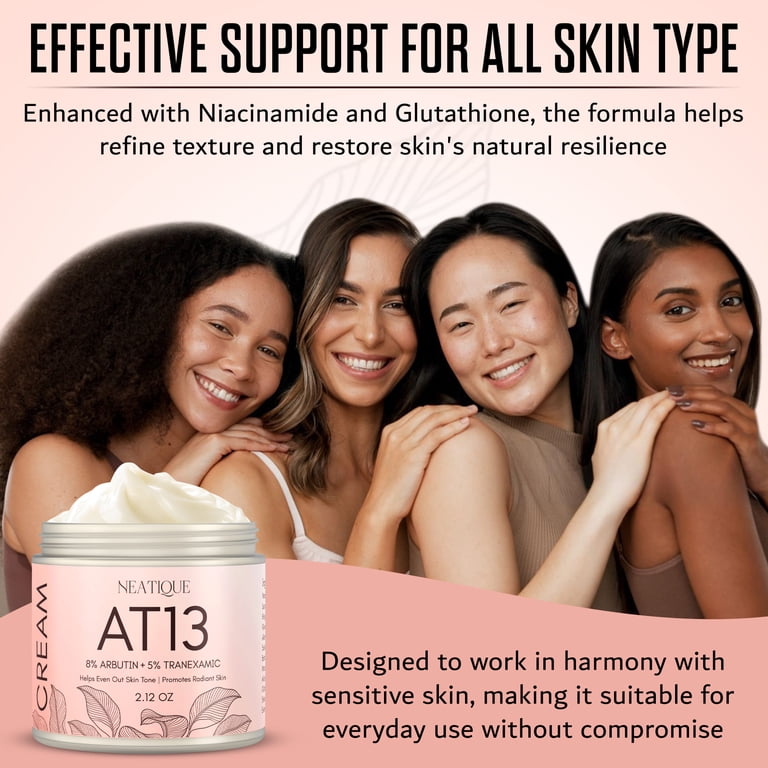 Arbutin 8% + Tranexamic Acid 5% Cream, 80,000ppm Arbutin, 50,000ppm TXA, AT13 Complex Facial Cream for Niacinamide, Glutathione, Dark Spots, Freckle, Blemishes, Pigmentation, 60ml, 2 fl.oz. - Walmart.com Arbutin 8% + Tranexamic Acid 5% Cream, 80,000ppm Arbutin, 50,000ppm TXA, AT13 Complex Facial Cream for Niacinamide, Glutathione, Dark Spots, Freckle, Blemishes, Pigmentation, 60ml, 2 fl.oz. - Walmart.com