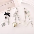 thumbnail image 4 of LICEWO Fashion Heart Bowknot Keychain Pendant Sweet Cute Hanging Decorations Car Keyring Charm for Purse Bag Backpack Handbag, 4 of 14