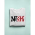 thumbnail image 3 of New York Cool Red And Black Font Sweatshirt Men -Image by Shutterstock, Male 3X-Large, 3 of 4
