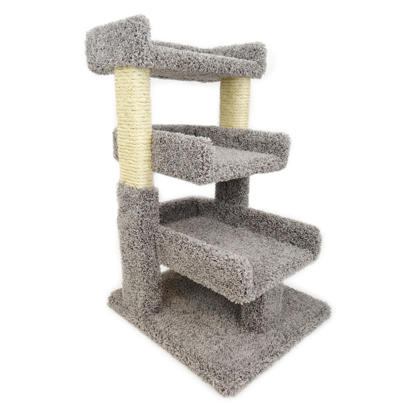 New Cat Condos Triple Level Cat Perch 33 In Grey Walmart Com Walmart Com New Cat Condos Triple Level Cat Perch 33 In Grey Walmart Com Walmart Com