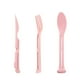 thumbnail image 1 of Juego de 4 cubiertos Runskmd: cuchara, tenedor, palillos, vajilla para celebraciones, picnics, uso diario, viajes (4 colores), 1 of 4