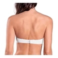 thumbnail image 3 of Brasier Fruit of the Loom para Mujer, Liso Brasier Strapless en Microfibra Blanco Talla 34B, 3 of 4